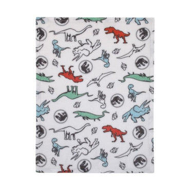 SOFT PLUSH JURASSIC WORLD BLANKET