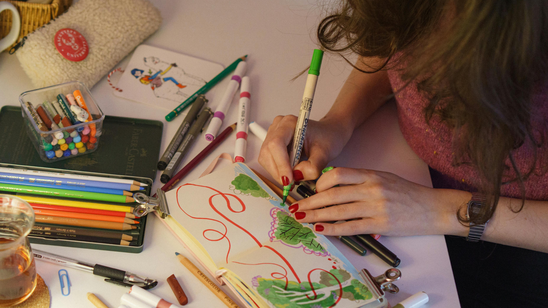 From Coloring to Confidence: The Role of Creative Learning Tools
