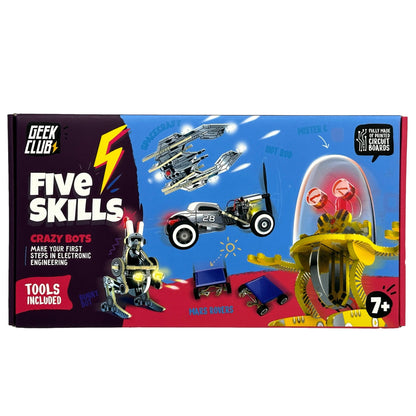 FIVE SKILLS CRAZY BOTS