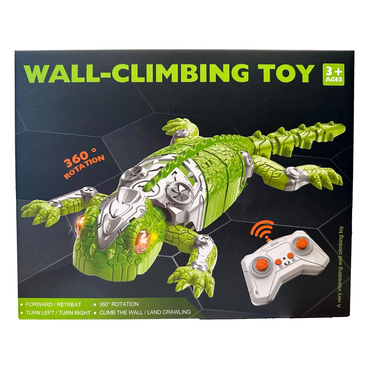 WALL CLIMBING LIZARD REMOTE CONTROLLED