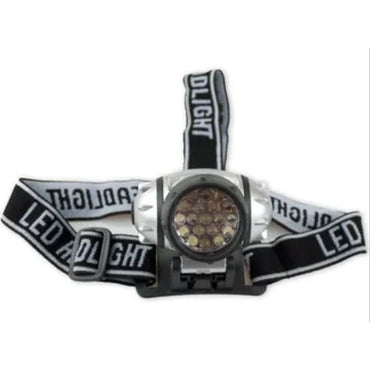Headlamp with adjustable LED straps.
