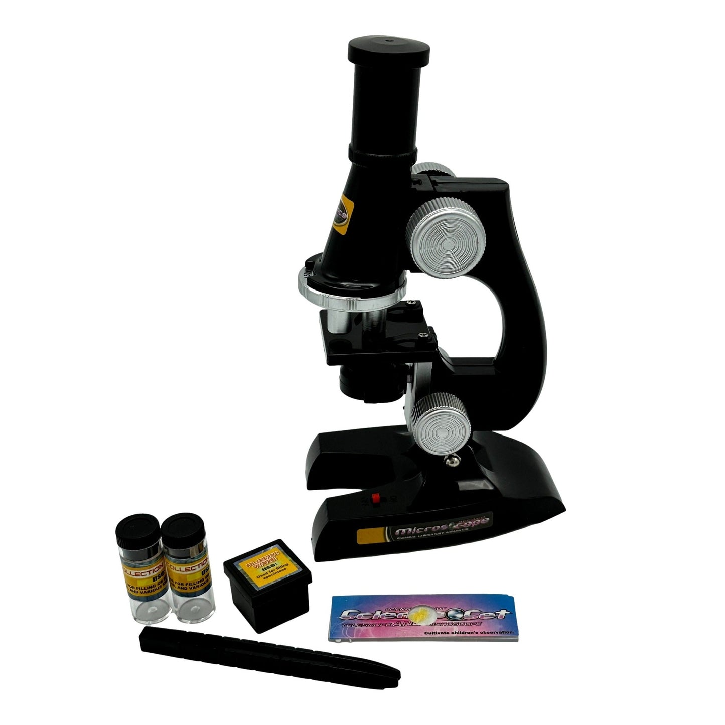 10 PC EDUCATIONAL MICROSCOPE KIT