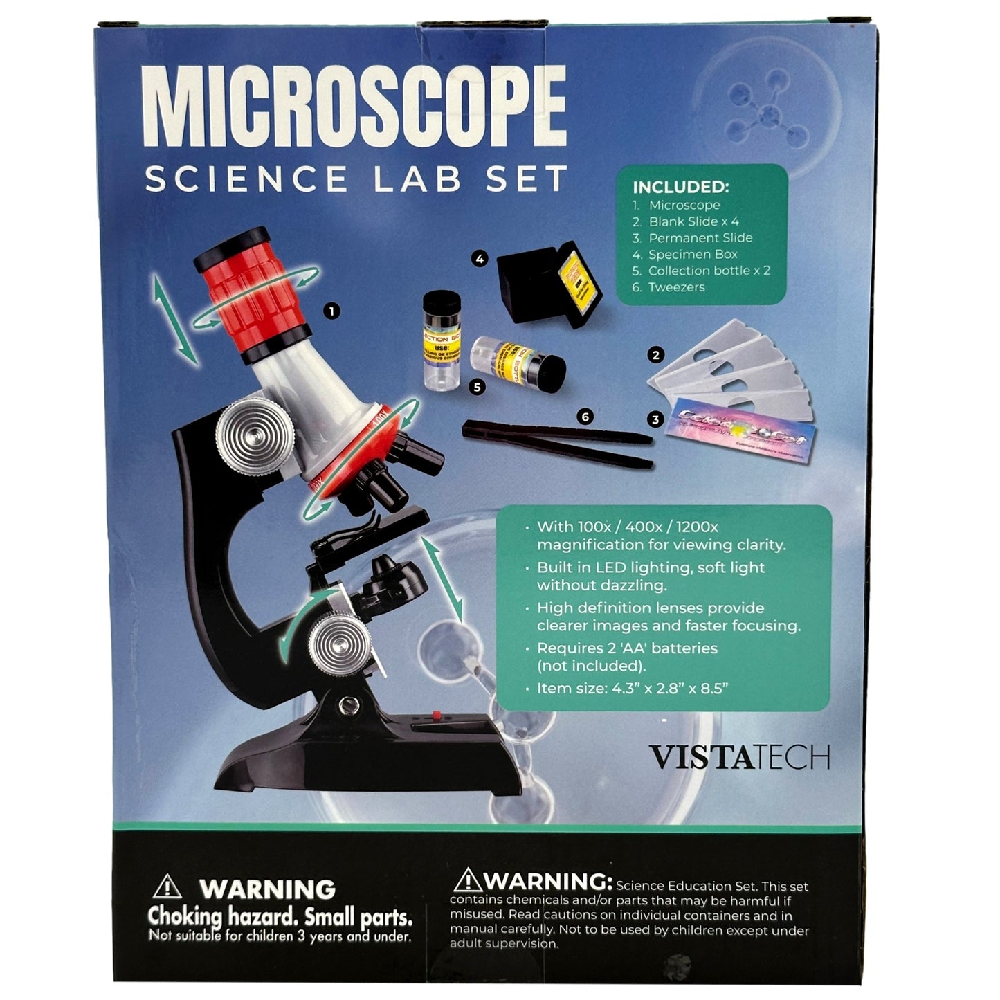 MICROSCOPE SCIENCE LAB SET