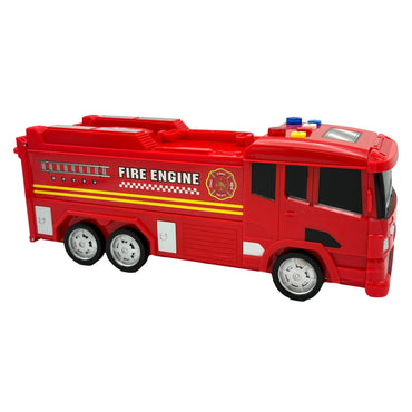 FIRE ENGINE TRACK CAR CARRIER FREE WHEEL