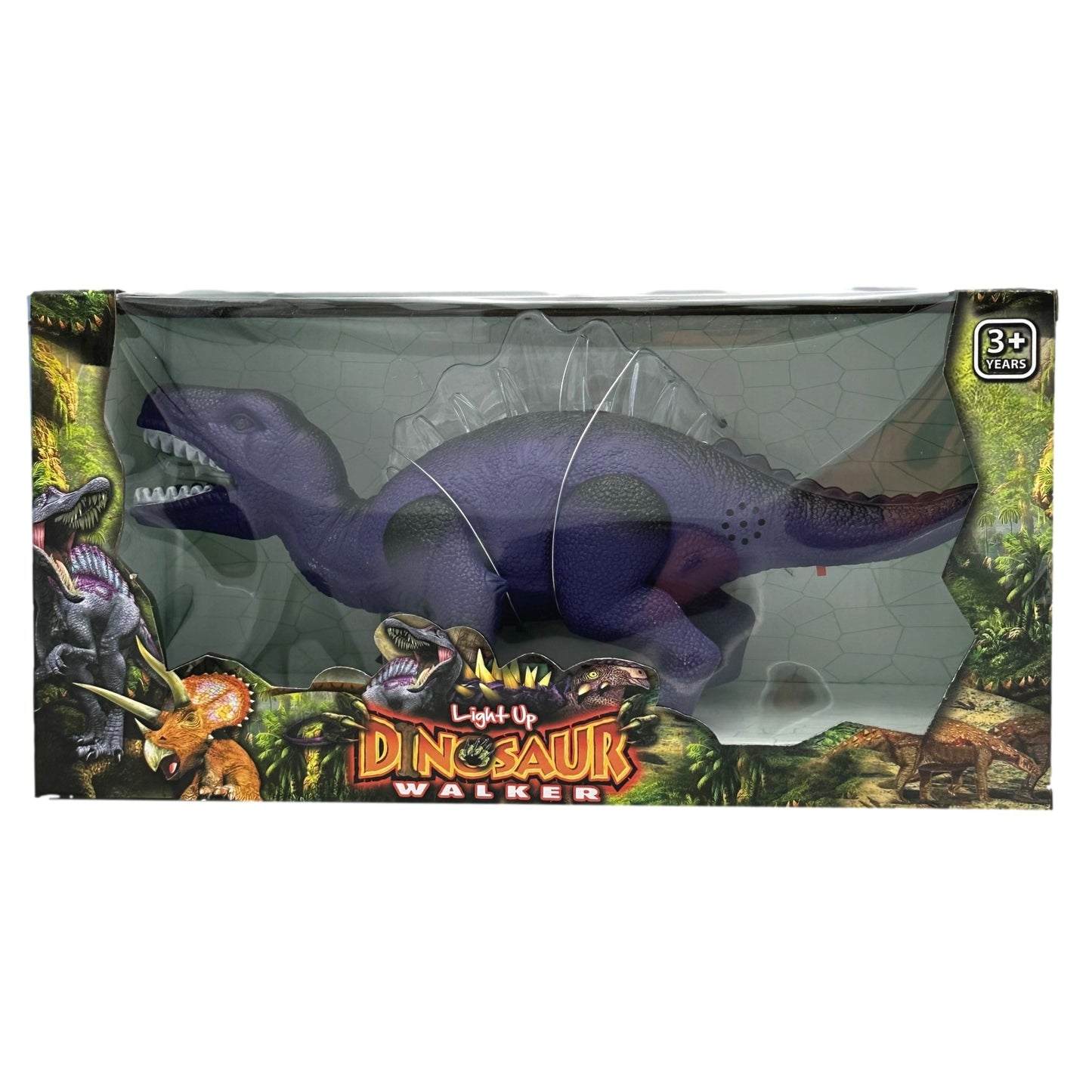 PURPLE LIGHT UP DINOSAUR