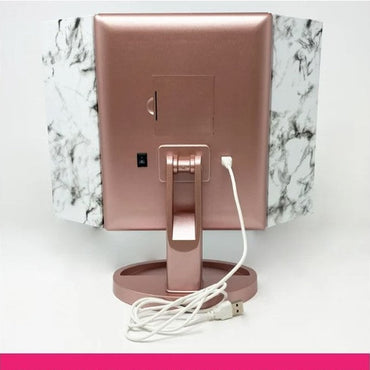 LED 5-IN-1 TRIFOLD MIRROR