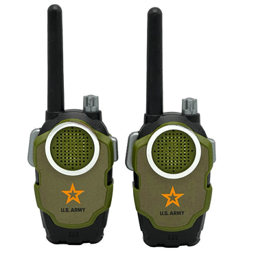 2 PC U.S. ARMY WALKIE TALKIE TOY SET