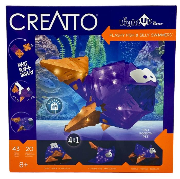 3D LIGHT UP SWIMMERS PUZZLE