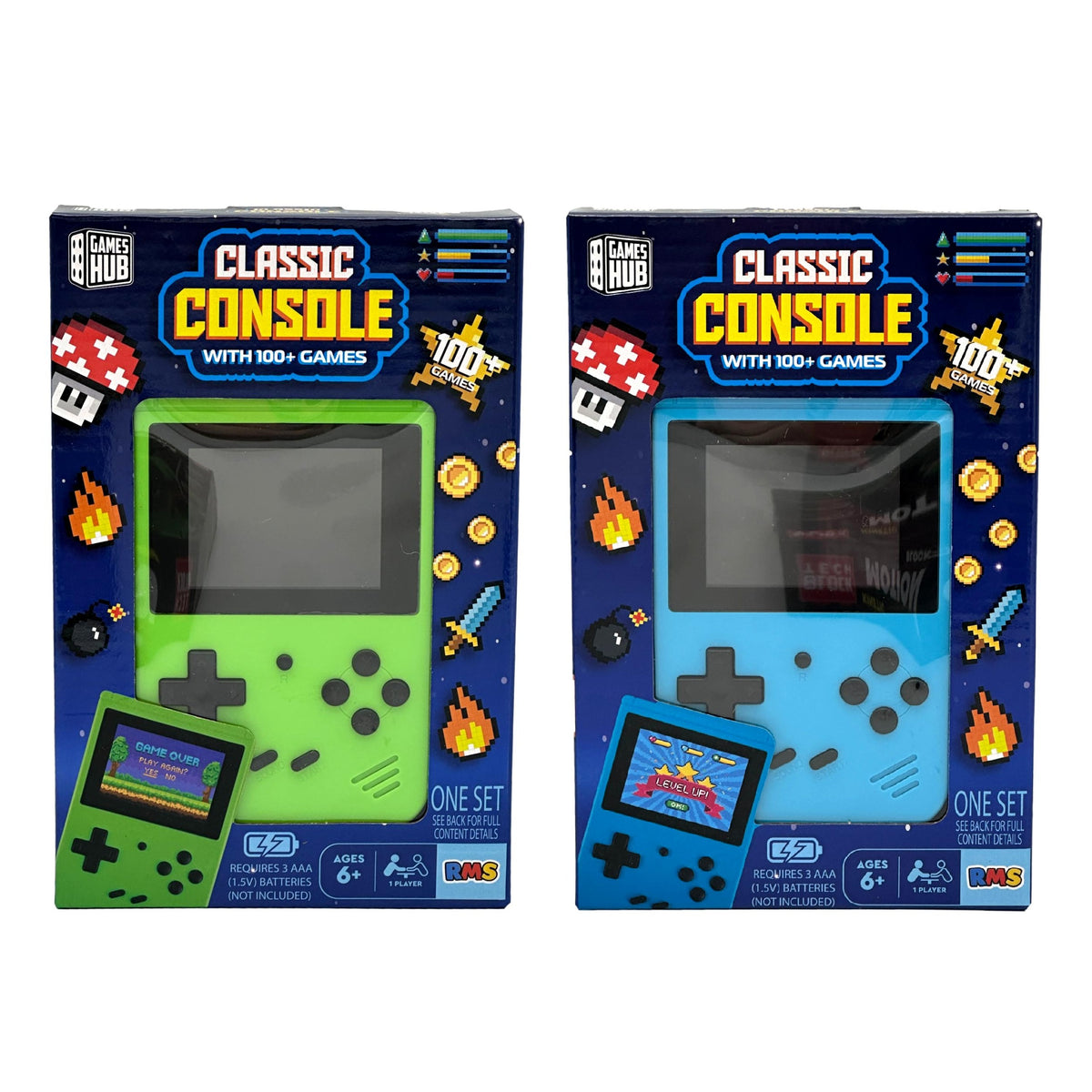 100 CT RETRO GAMES HANDHELD