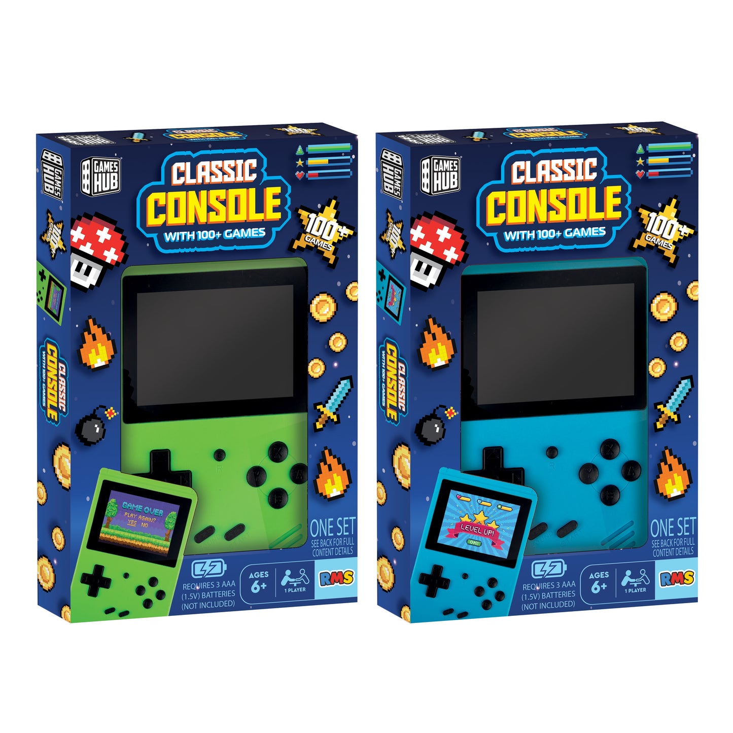 100 CT RETRO GAMES HANDHELD