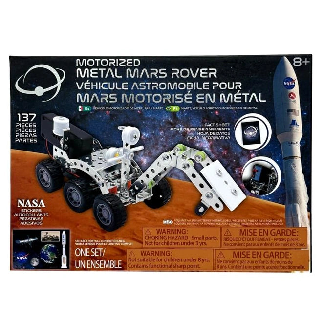 137 PC MOTORIZED METAL MARS ROVER