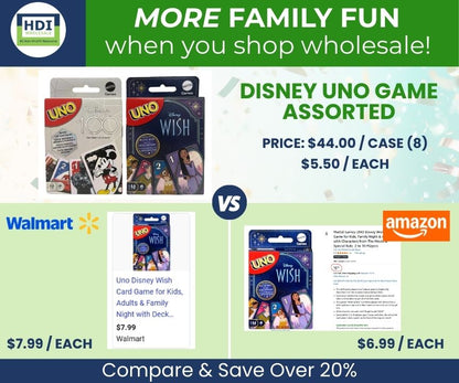 DISNEY UNO CARD GAME ASSORTED
