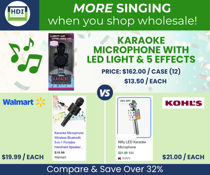 MICRÓFONO DE KARAOKE