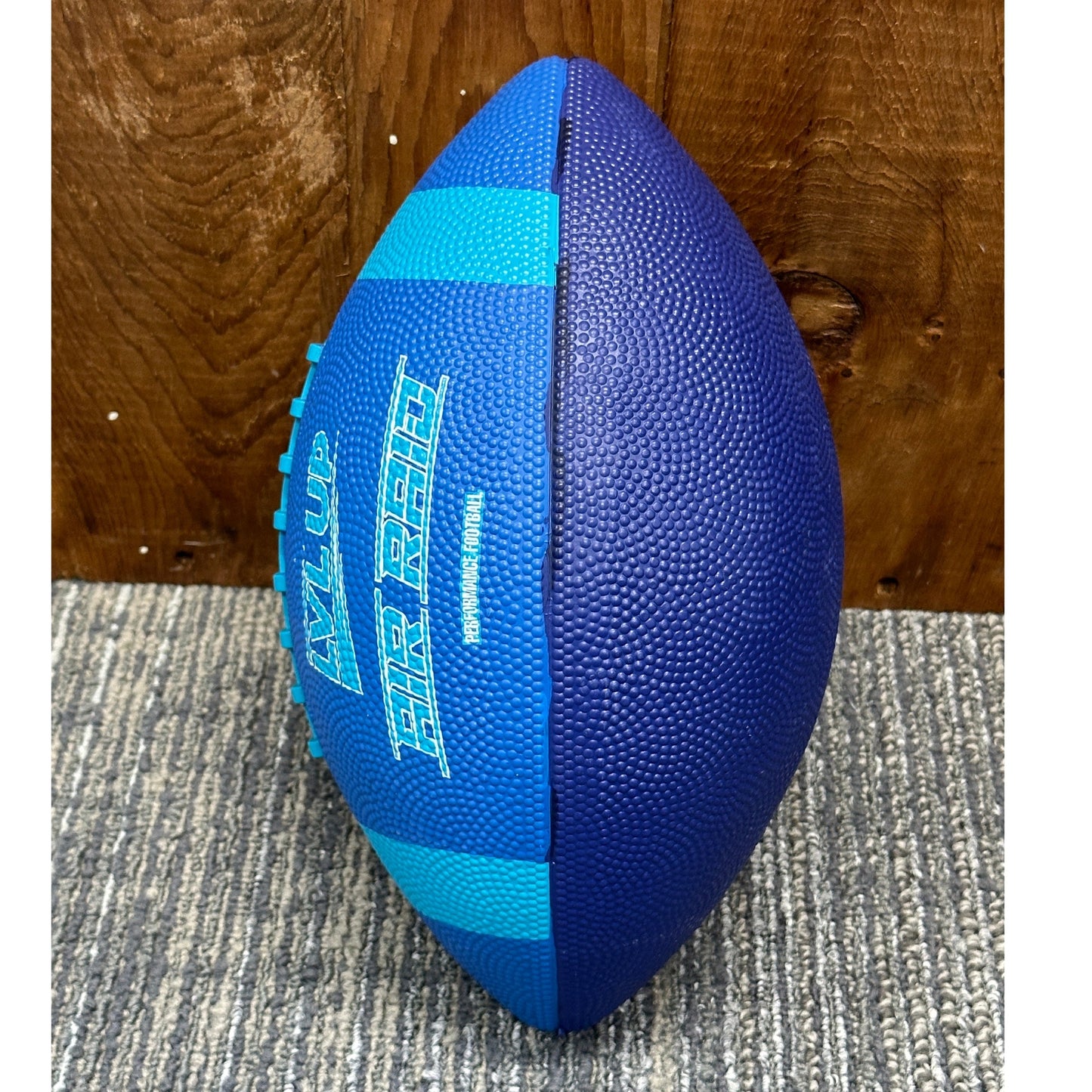BALÓN DE FÚTBOL JUNIOR DE GOMA AZUL TALLA 7