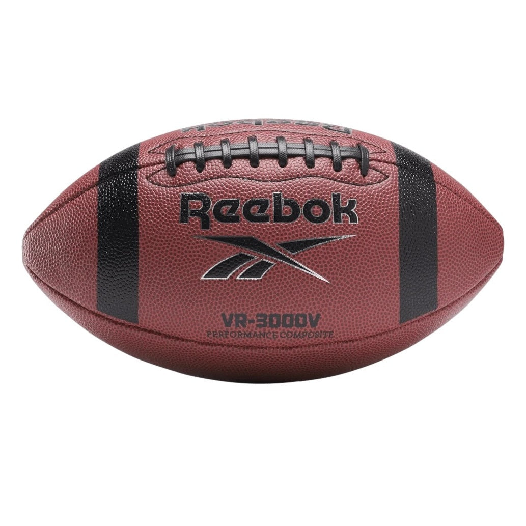 A football with the Reebok logo.