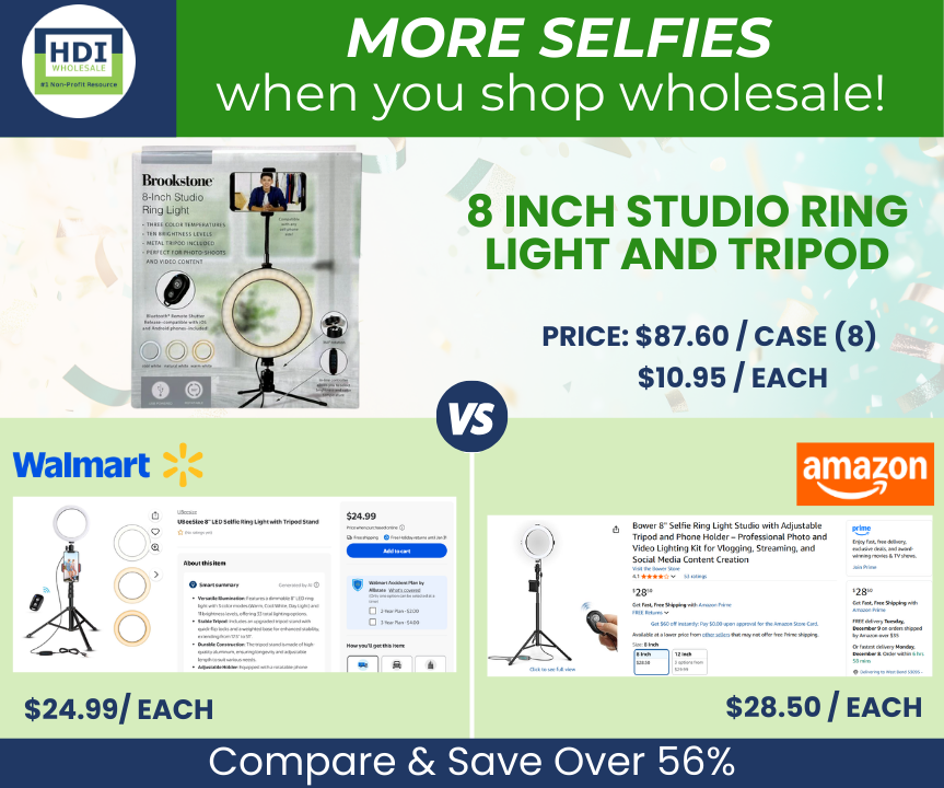 8 IN STUDIO RING LIGHT