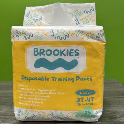 25 CT 3T-4T TRAINING PANTS FOR 26 TO 37 LBS