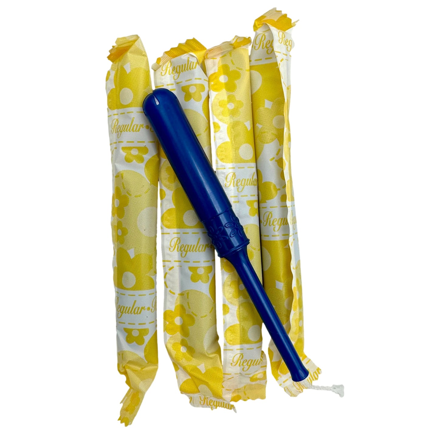 Regular tampons with applicator.
