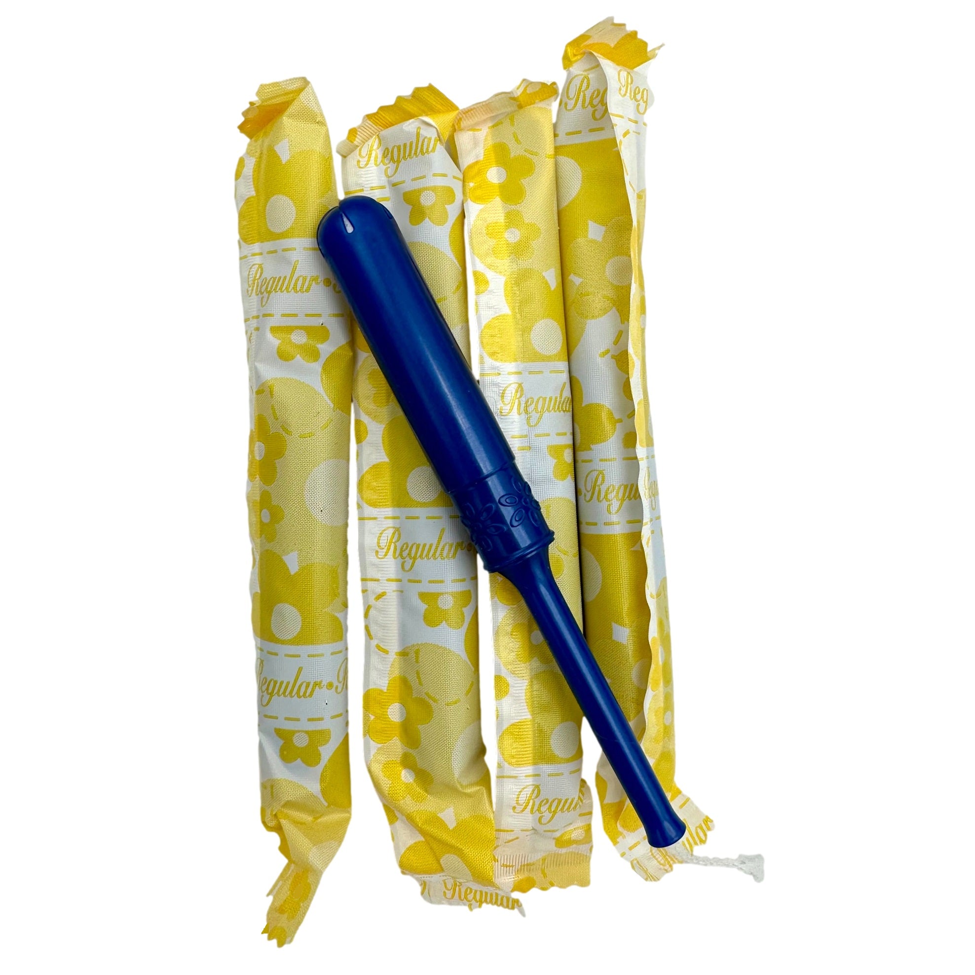 Regular tampons with applicator.