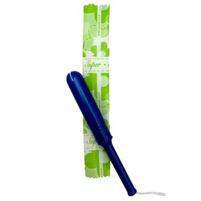 500 CT SUPER TAMPONS PLASTIC APPLICATOR