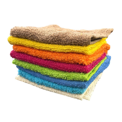 SOLID WASH CLOTH ASSORTED
