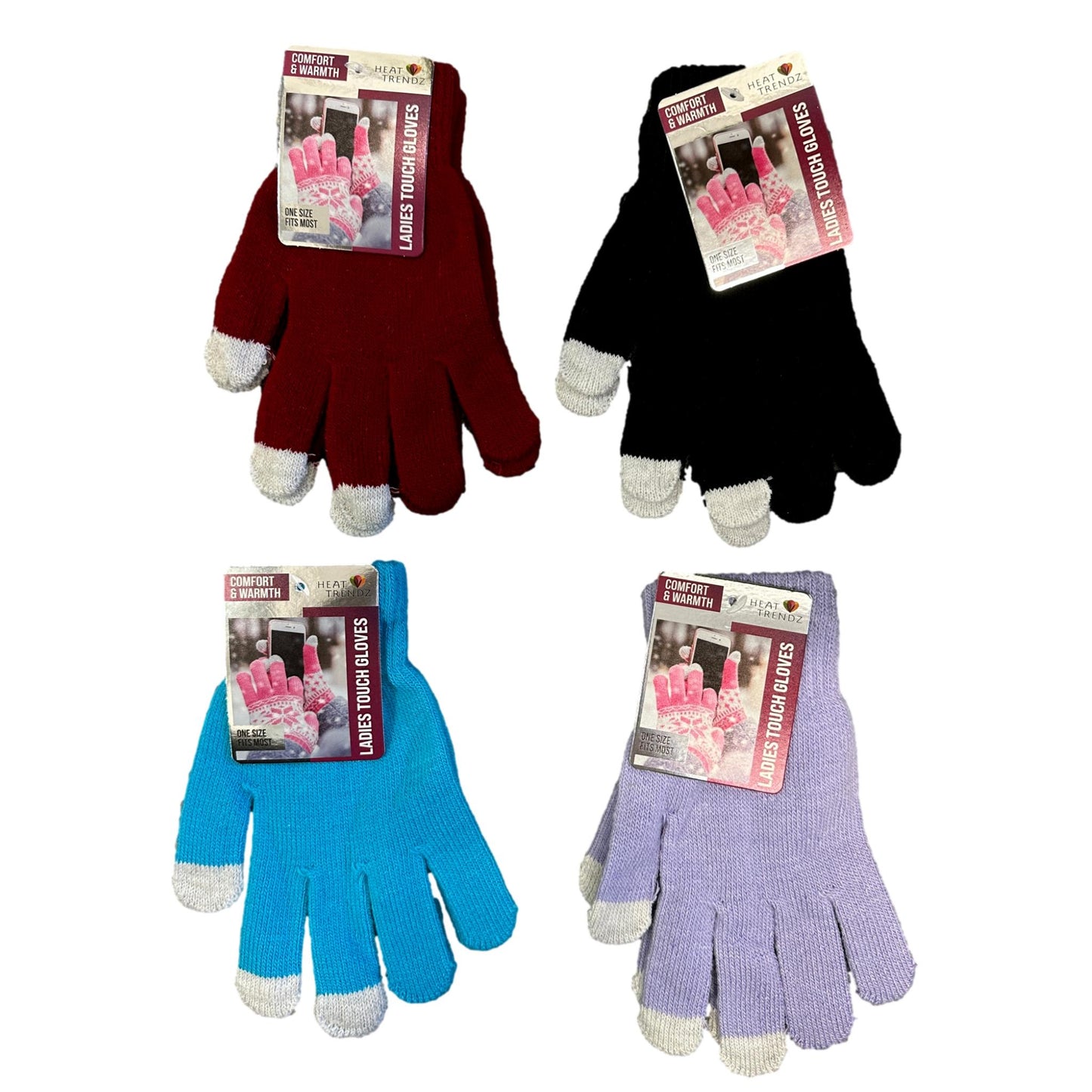 GUANTES DE PANTALLA TÁCTIL PARA MUJER SURTIDOS