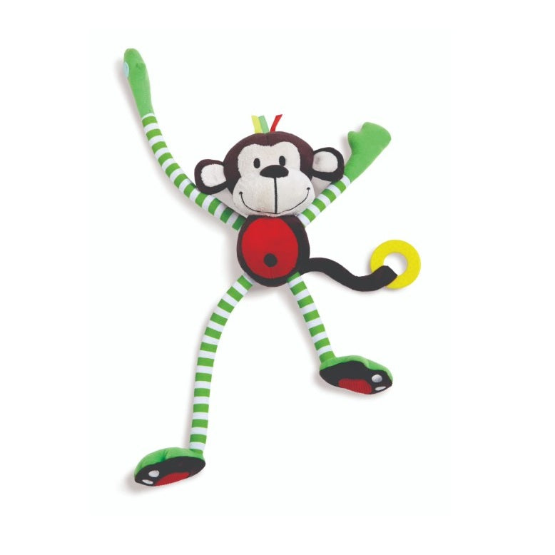 17 IN PLUSH HAPPY MONKEY
