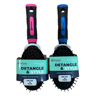 OVAL CUSHION BRUSH SET