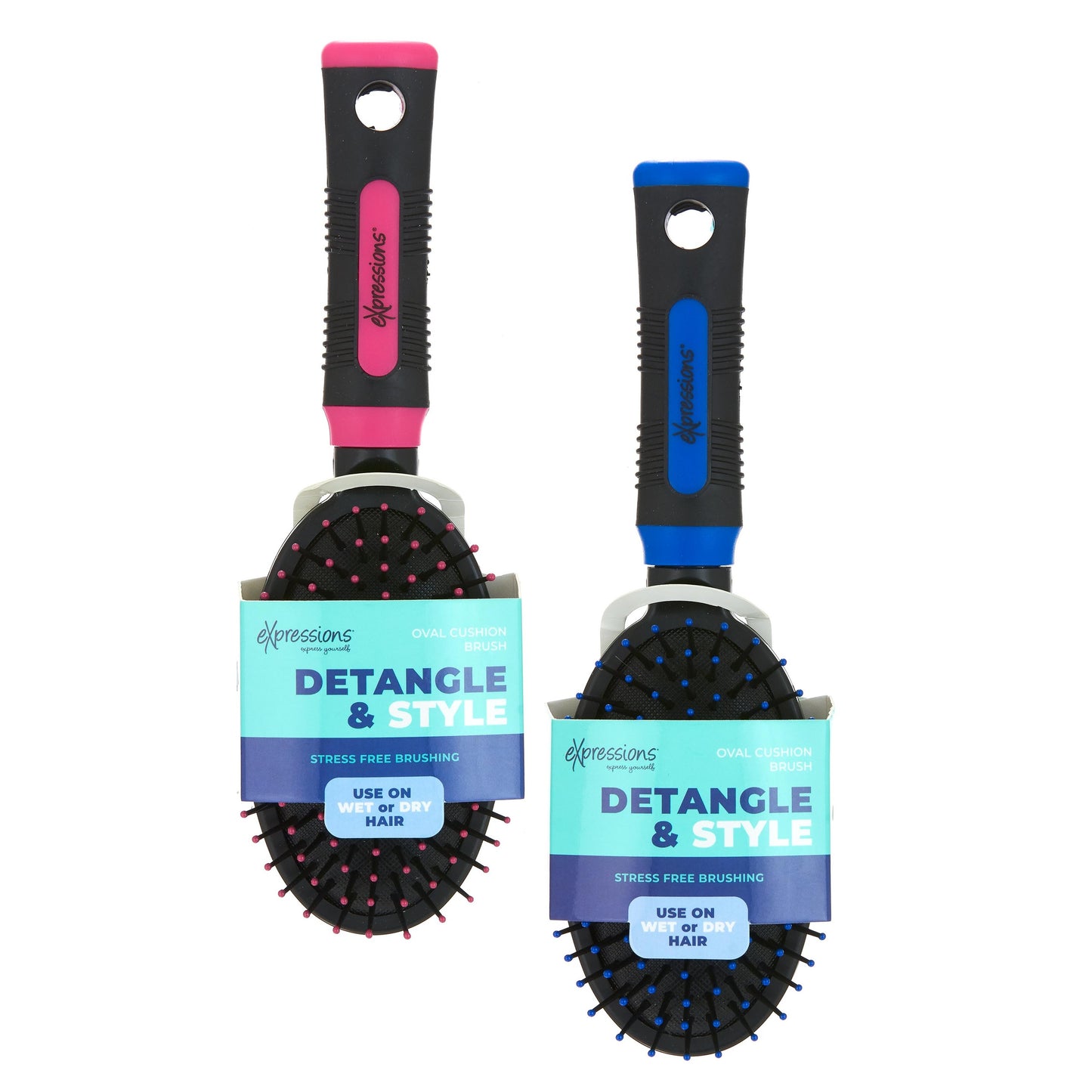 OVAL CUSHION BRUSH SET