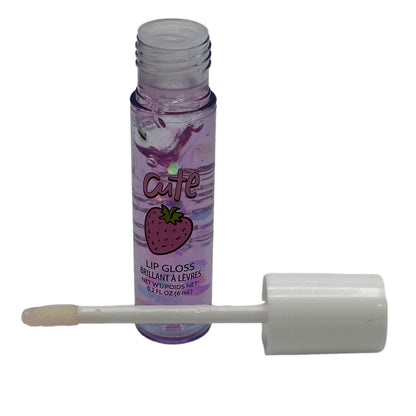 6 PC CONFETTI SWEET GIRL LIP GLOSS SET