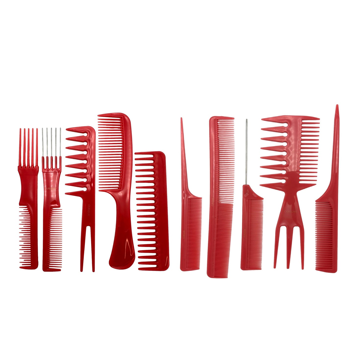 10 PC CURLIQUE PINK MULTI COMB SET