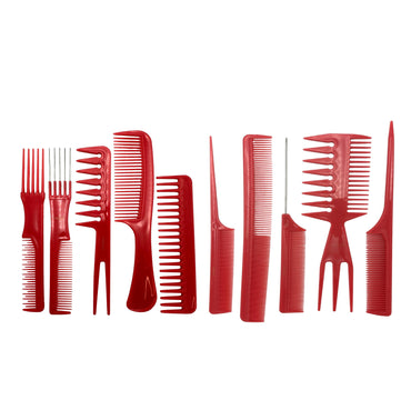 10 PC CURLIQUE PINK MULTI COMB SET