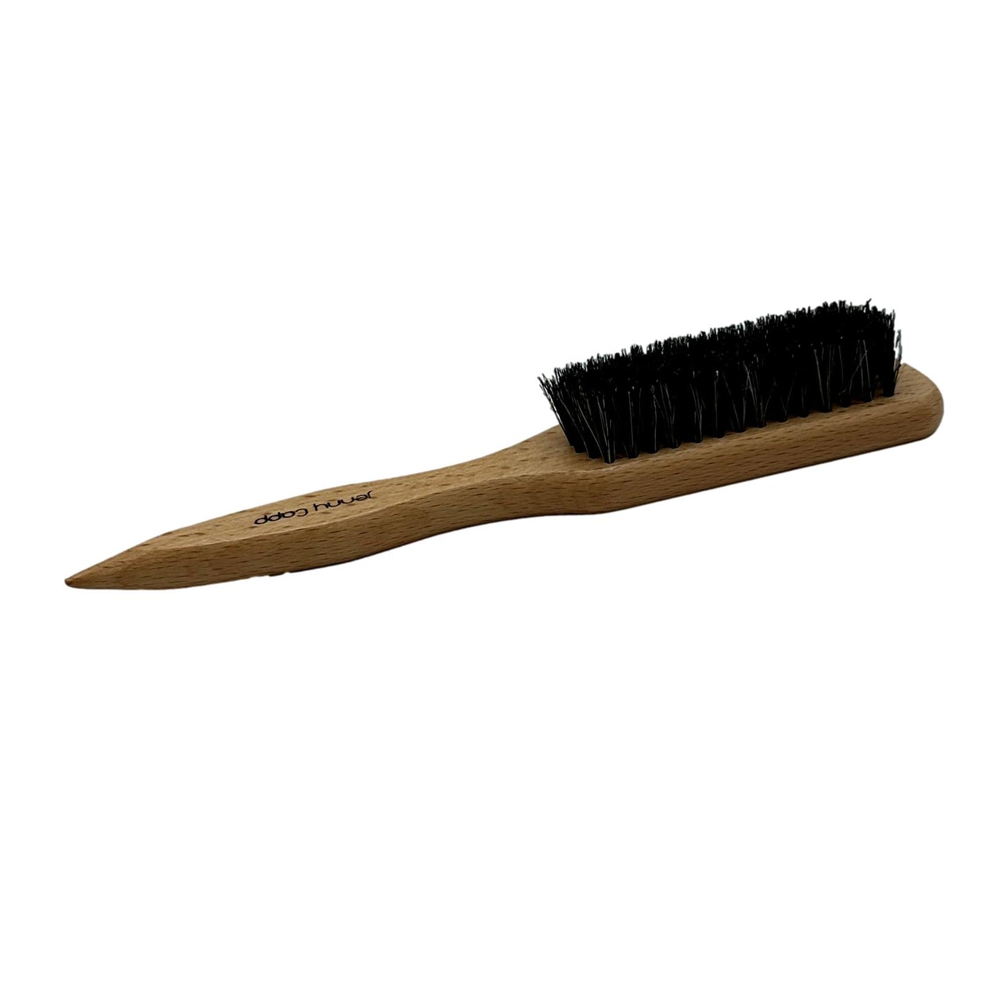 TEASING BOAR BRUSH WITH RAT TAIL
