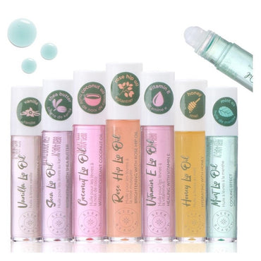 7 PC NATURAL LIP OILS