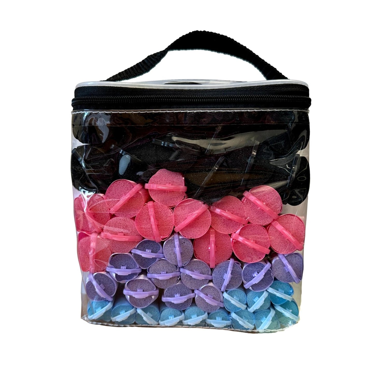 48 PC SATIN HAIR ROLLERS SET