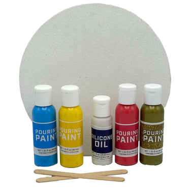 PAINT POUR DELUXE ART SET