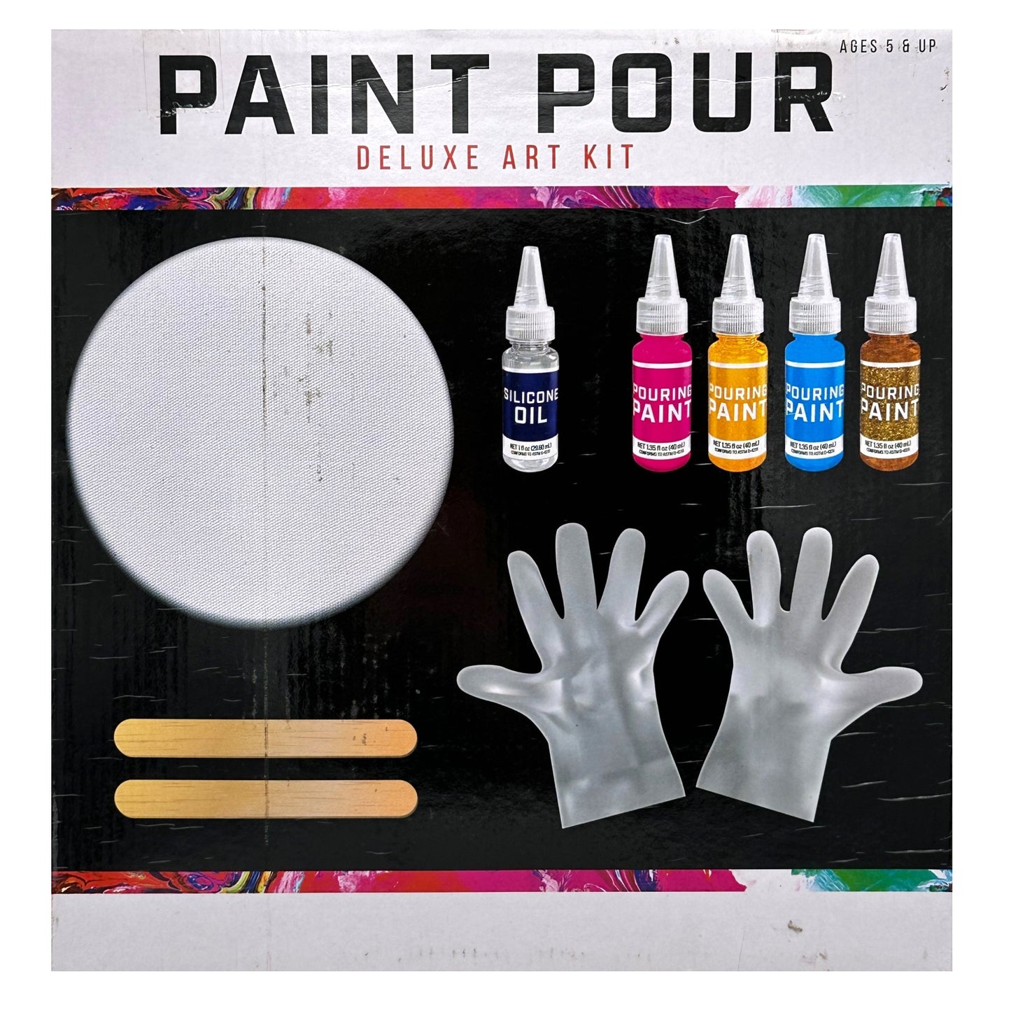 PAINT POUR DELUXE ART SET