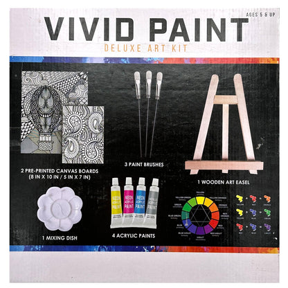VIVID PAINT DELUXE ART SET