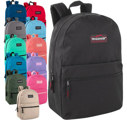 17 IN SCHOOL BACKPACK ASSORTED