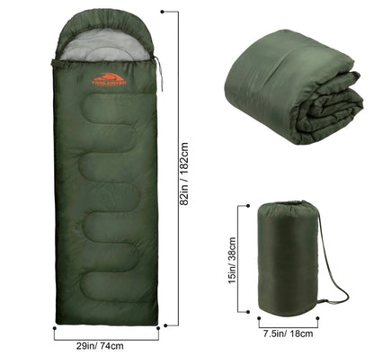 WATERPROOF AND COLOR WEATHER SLEEPING BAGS ASSORTED