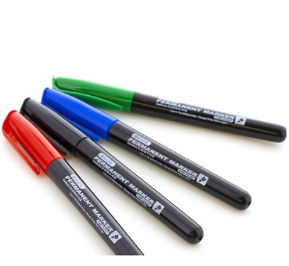MARCADOR PERMANENTE DE PUNTA FINA MULTICOLOR DE 5 CT