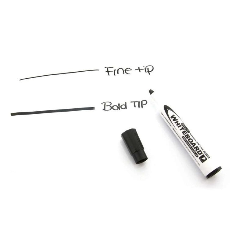 4 CT DRY-ERASE MARKERS CHISEL TIP MULTI-COLOR