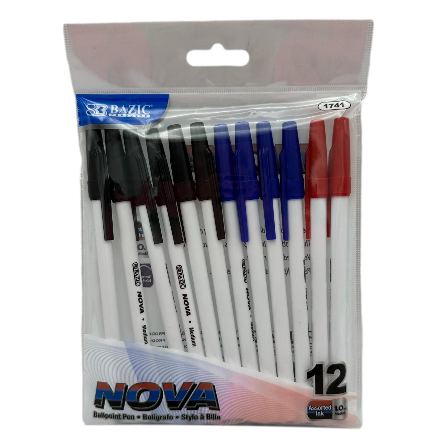 12 CT MIXED STICK PENS