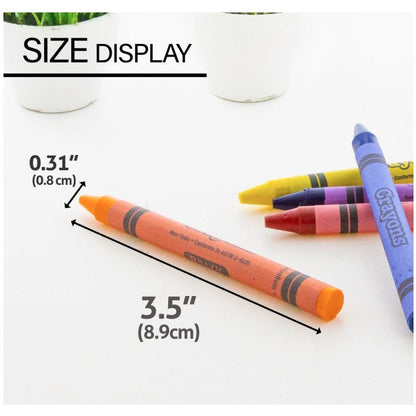 24 CRAYONES DE CALIDAD PREMIUM