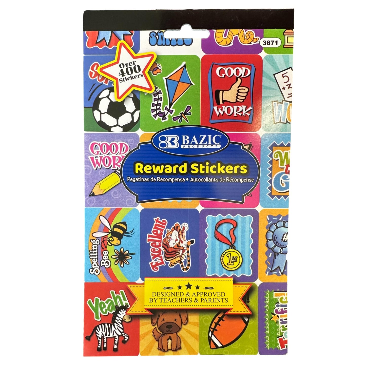 400 CT REWARD STICKER BOOK