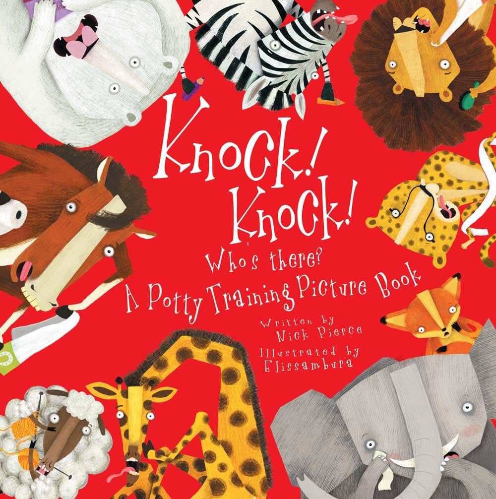KNOCK! KNOCK! WHO'S IN THERE? HARDCOVER STORY BOOK