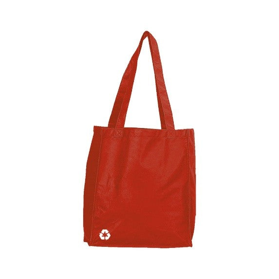 14 IN RED NONWOVEN TOTE BAG