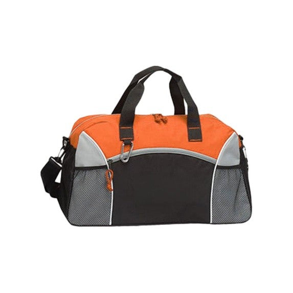 20 IN ORANGE DUFFEL BAG