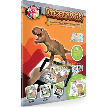 DINO WORLD COLORING BOOK AUGMENTED REALITY 4D