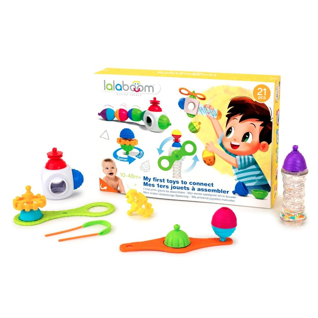 21 PC MY FIRST TOYS TO CONNECT